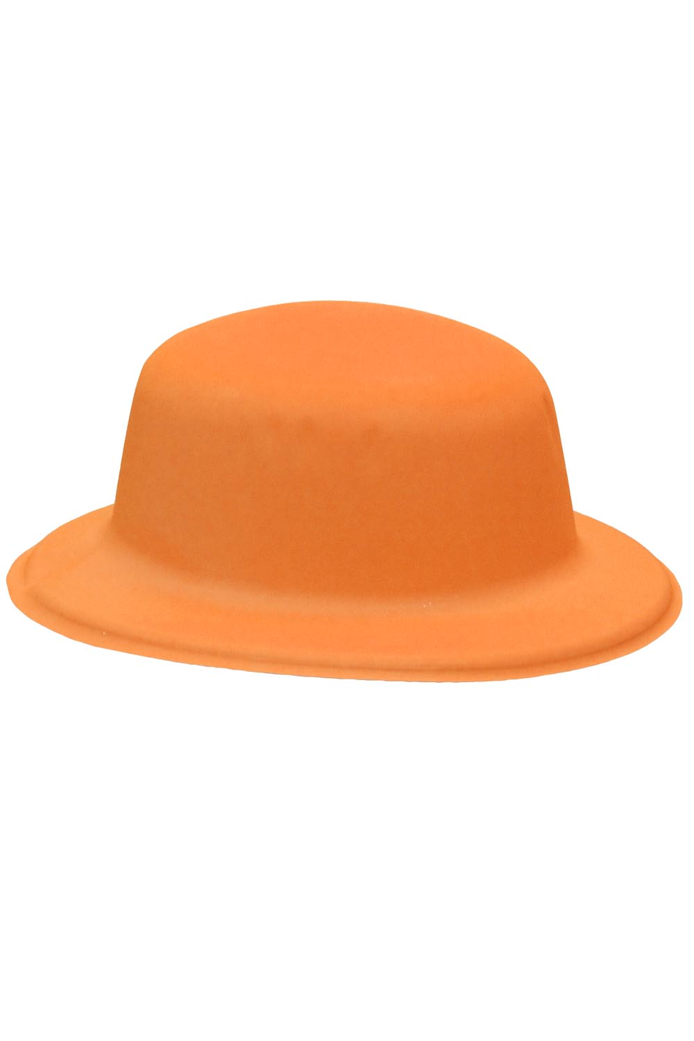 Cappello bombetta arancio